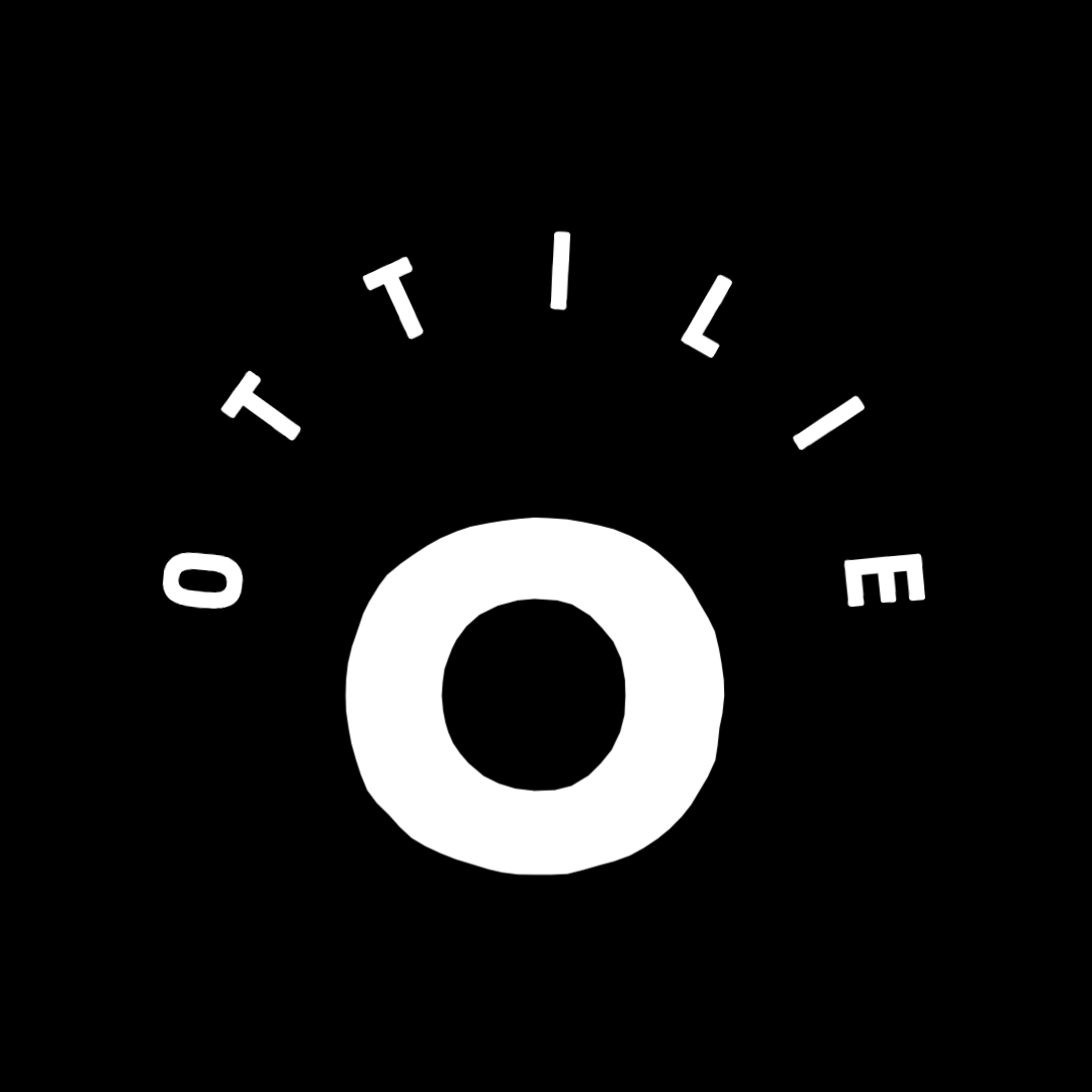 Logo of large O with Ottilie in a semi-circle above